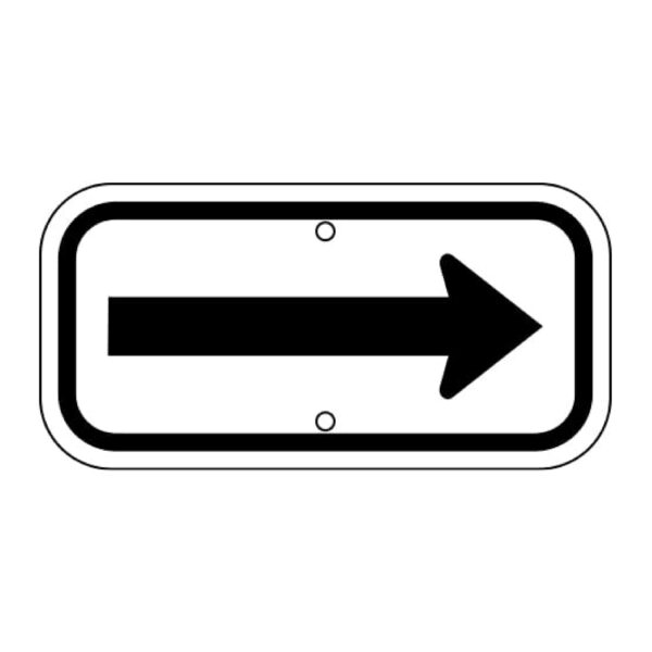 Arrow Sign - Black