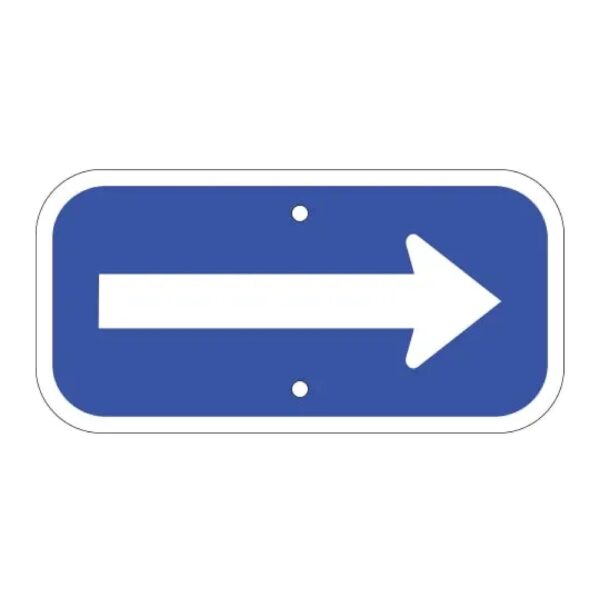 Arrow Sign - Blue