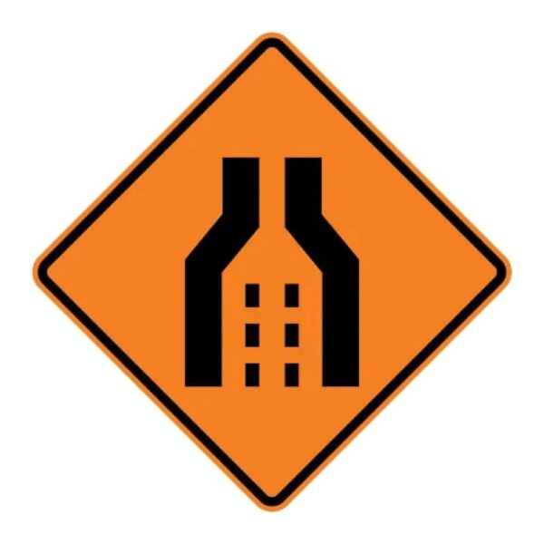 Dual Merge Symbol - Orange