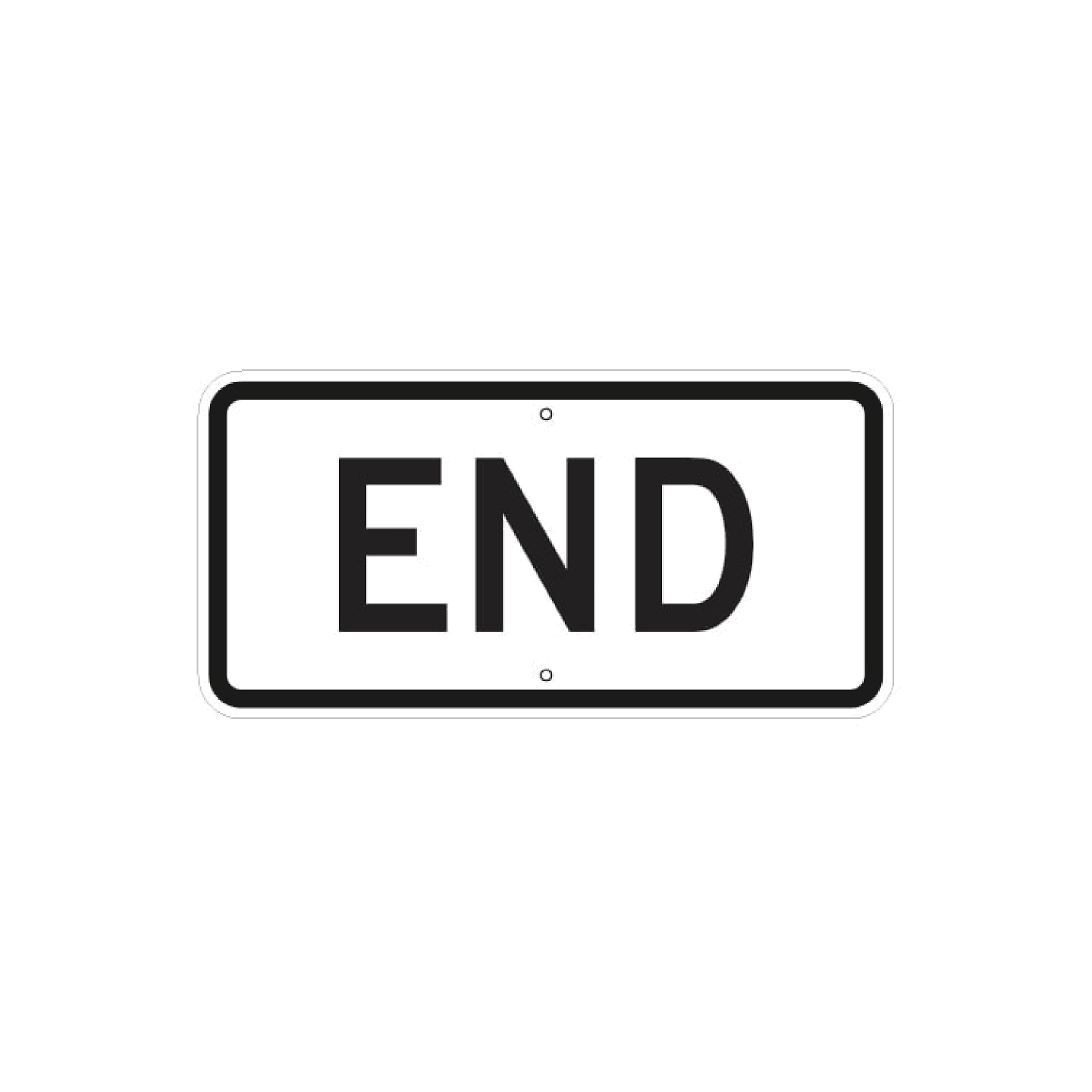 End Auxiliary Sign