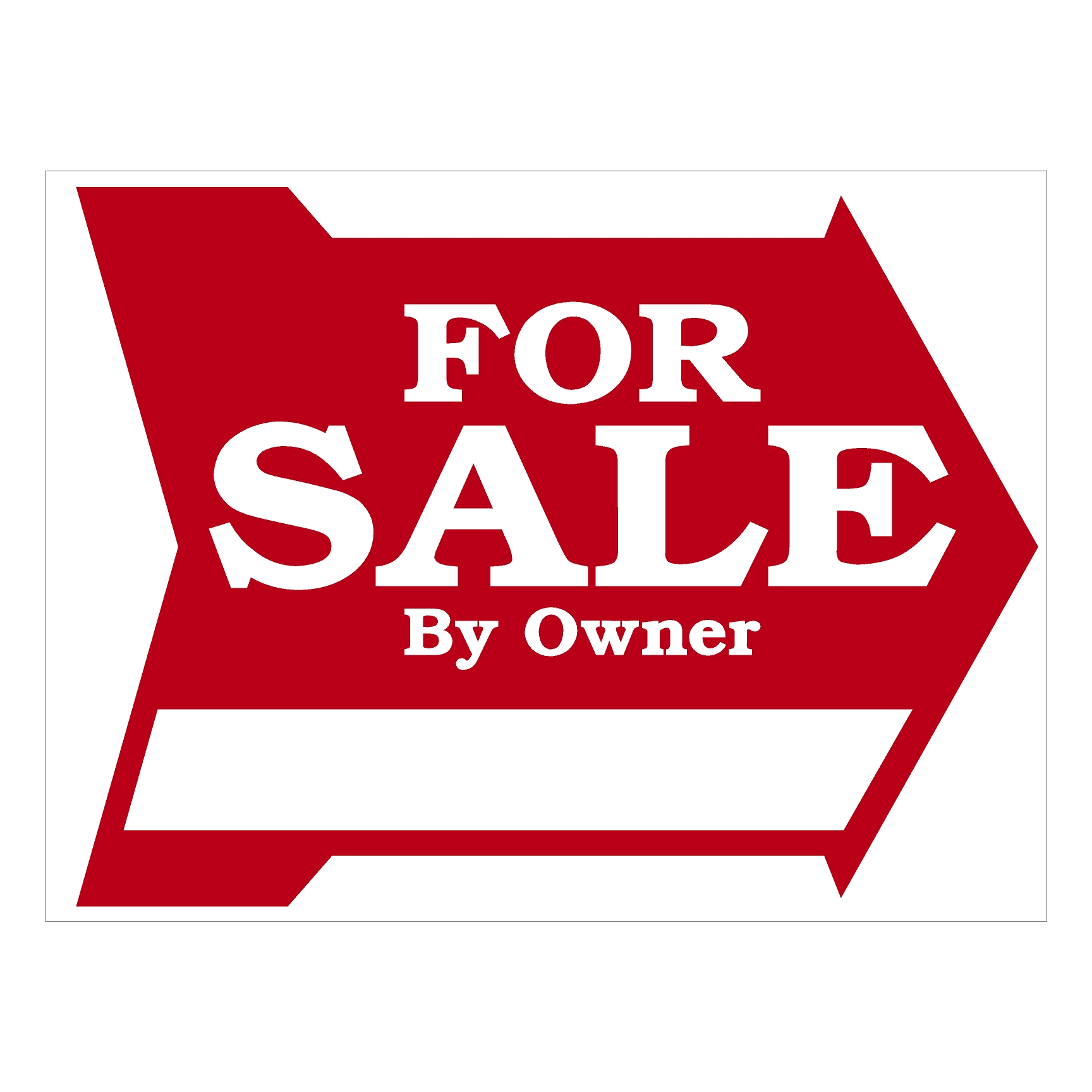 For Sale by Owner in Arrow – Sign