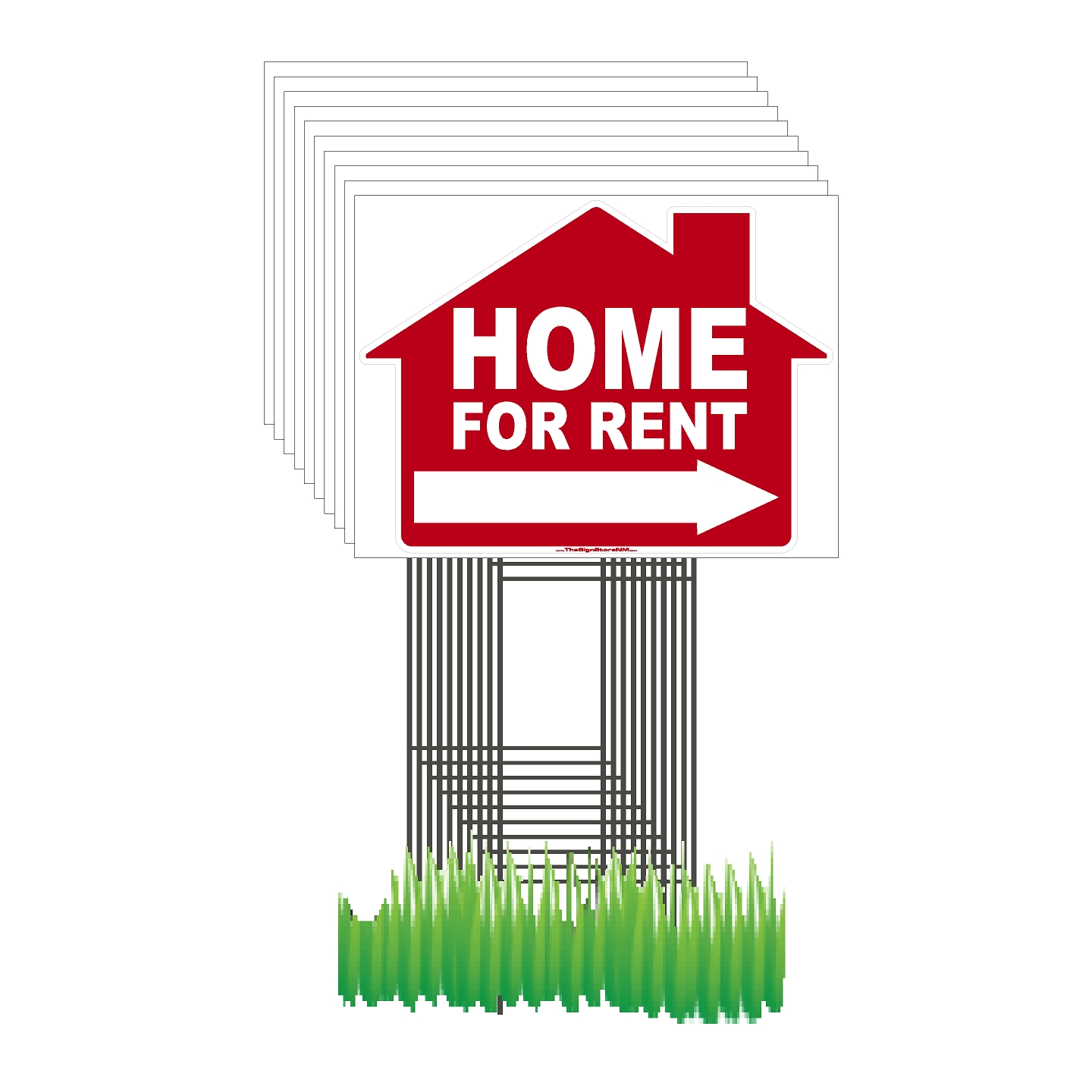 Home For Rent - House with Arrow – Pack