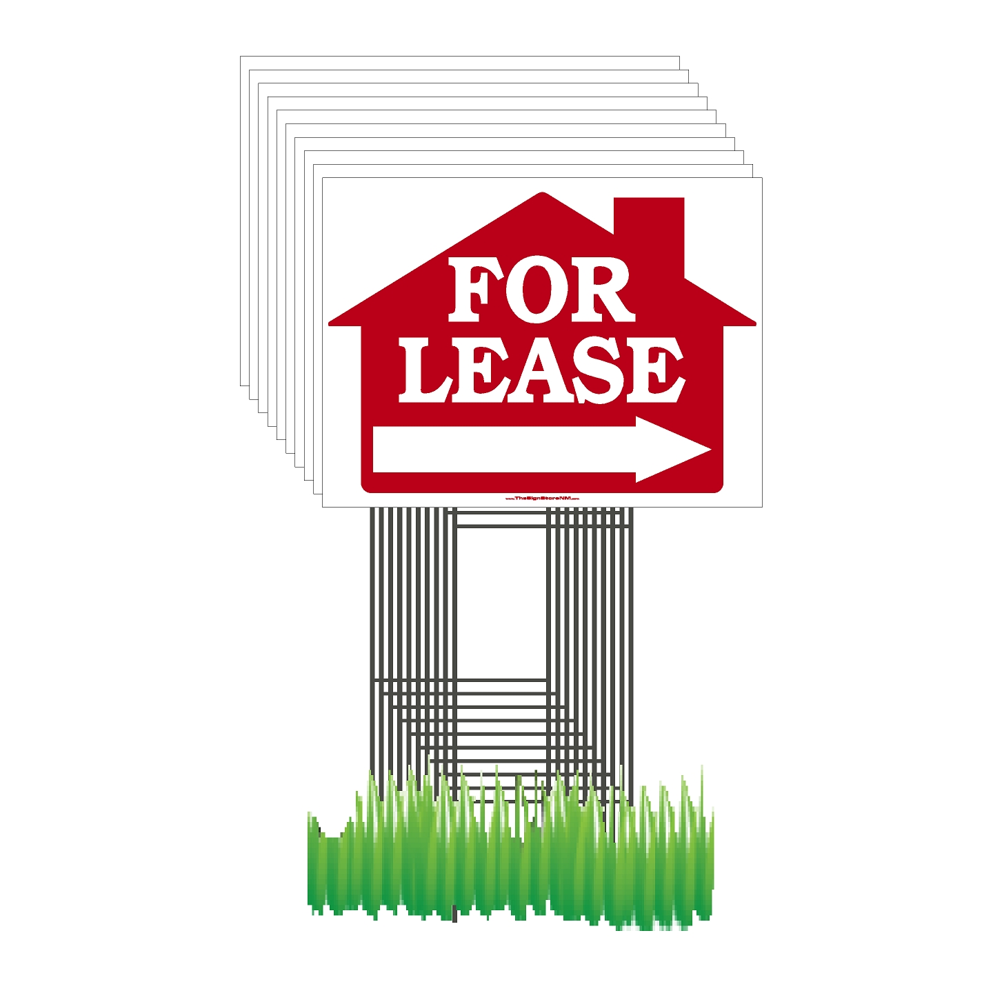 For Lease - House with Arrow – Pack