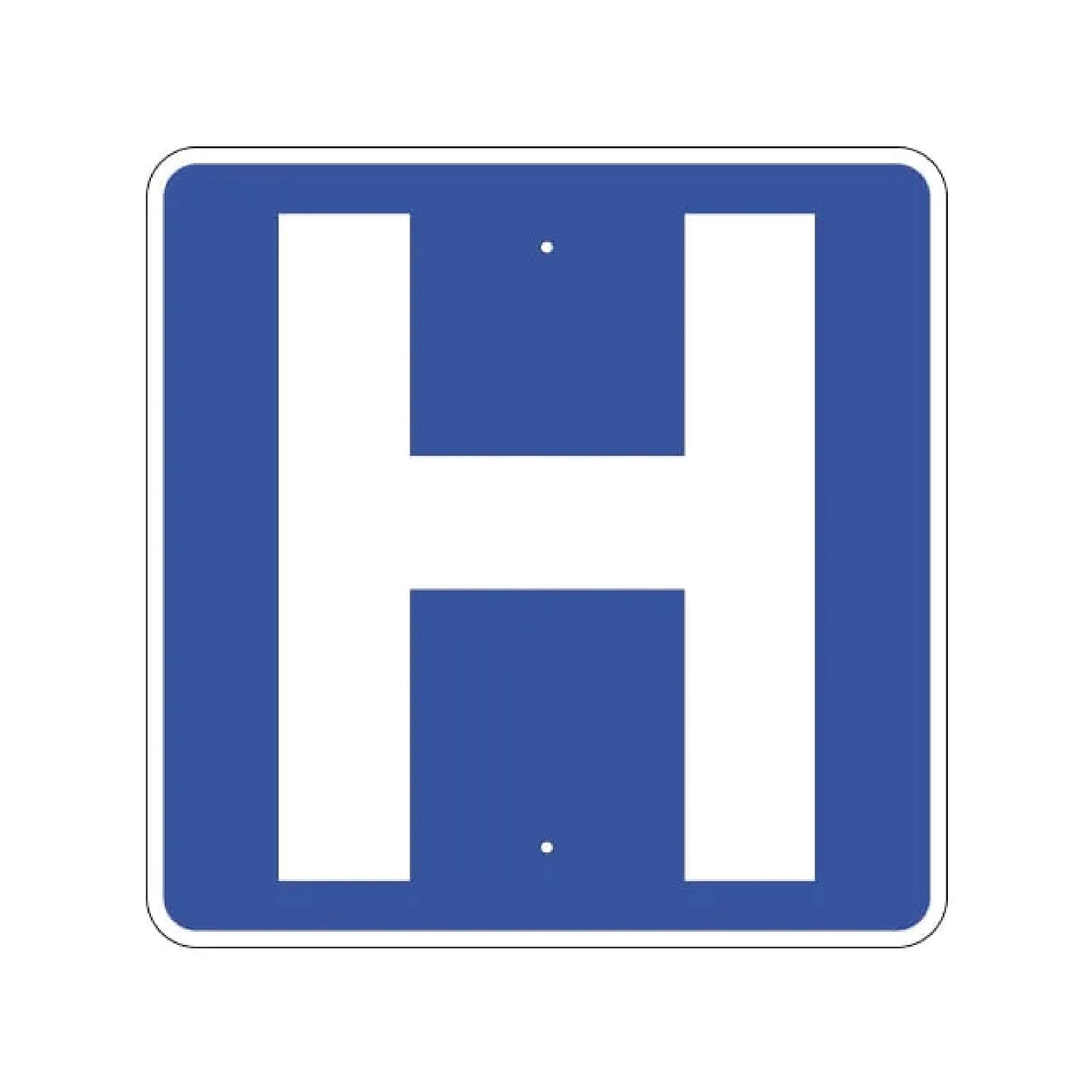 Hospital Symbol Sign