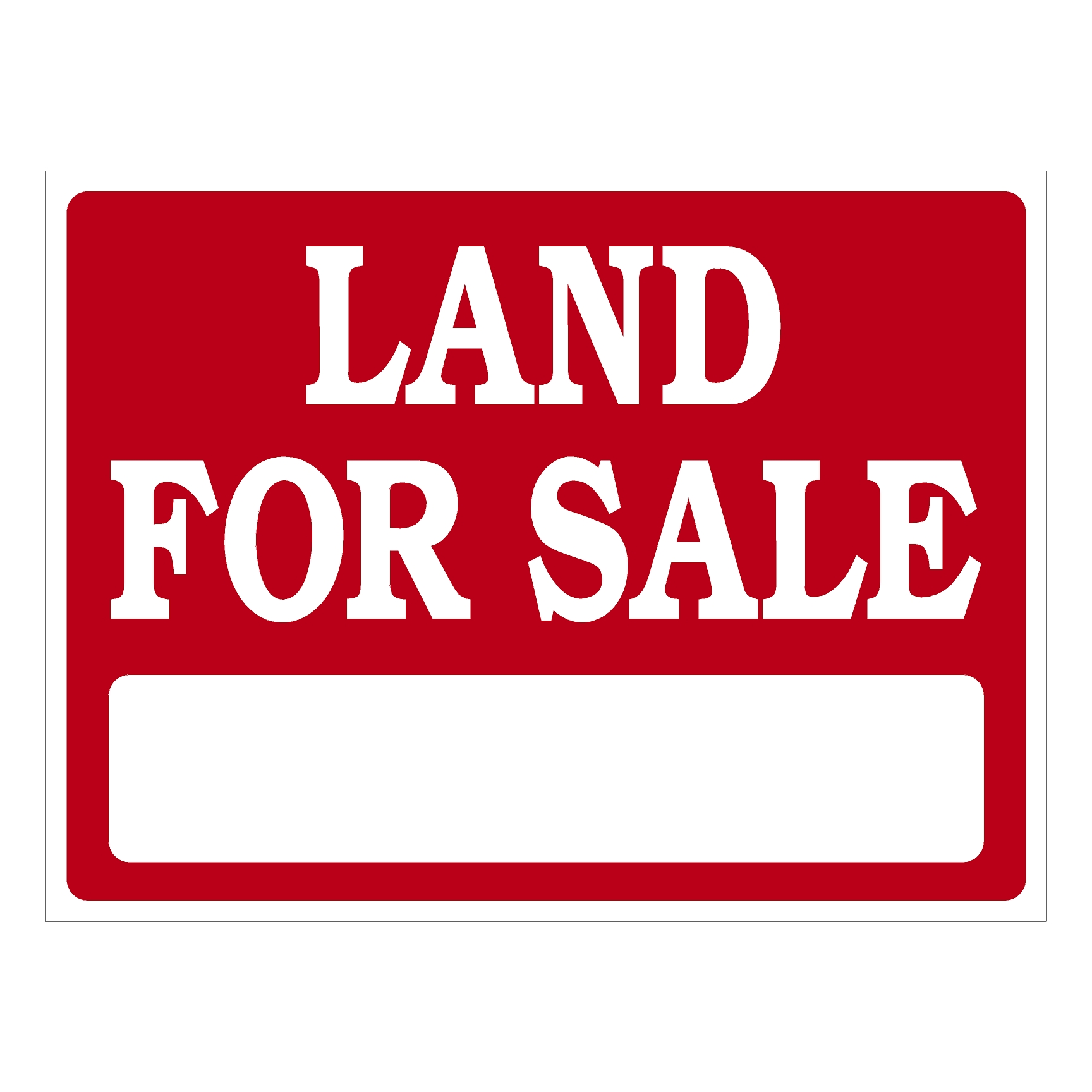 Land for Sale – Sign