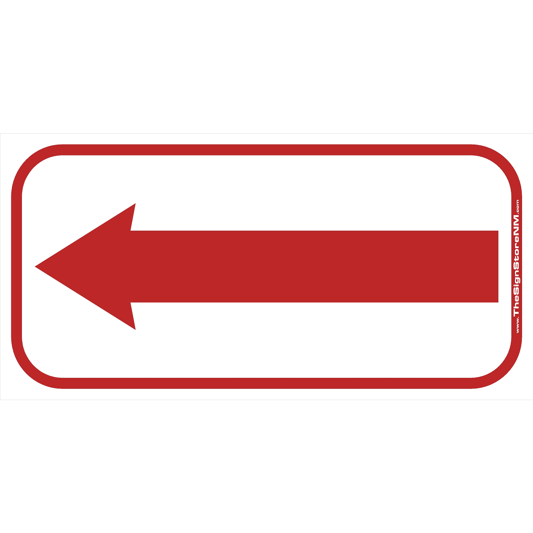 Arrow Sign - Red