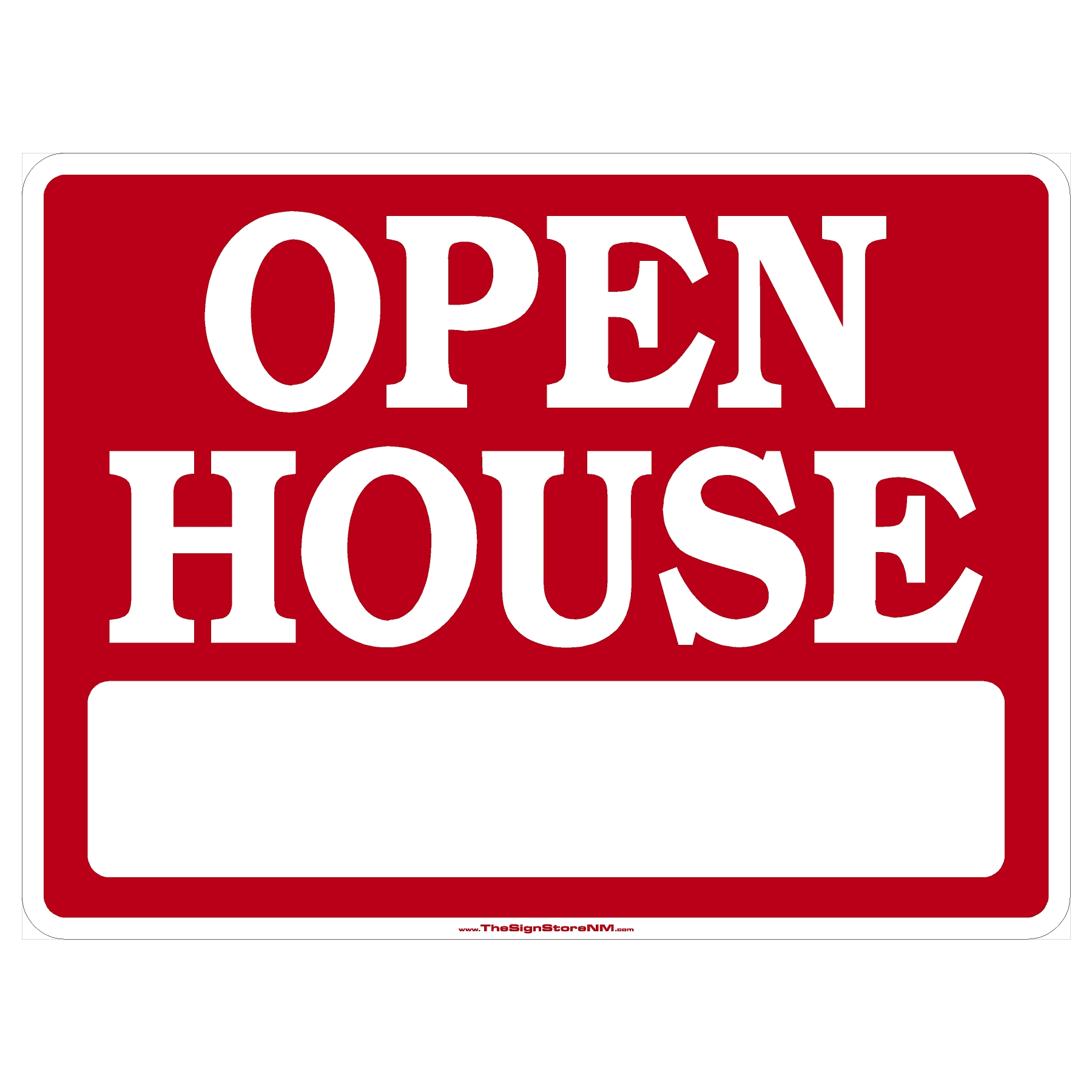 Open House – Sign