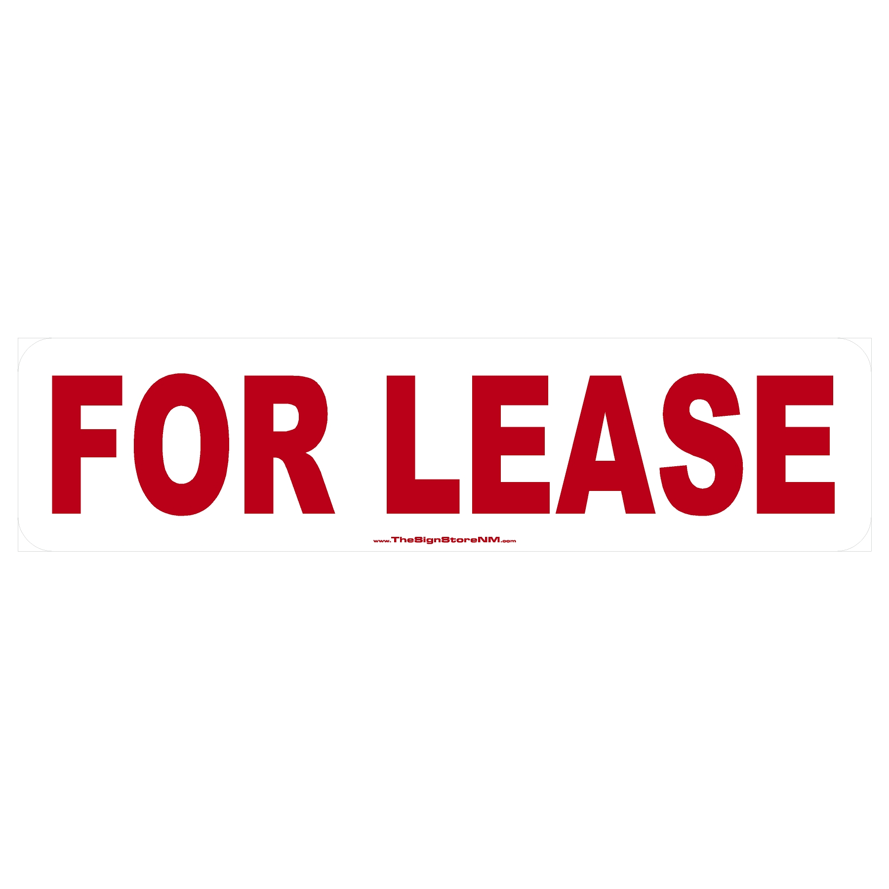 For Lease – Rider Sign
