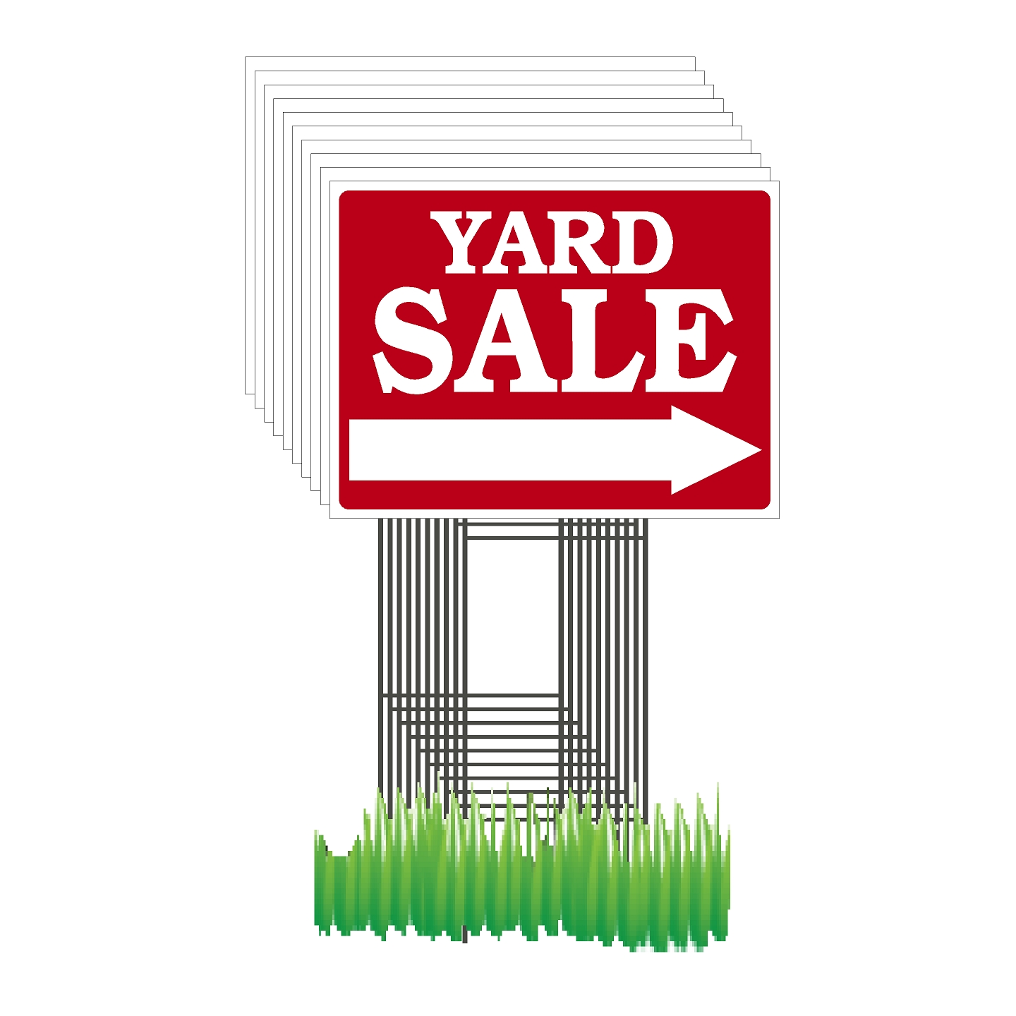 Yard Sale - with Arrow – Pack